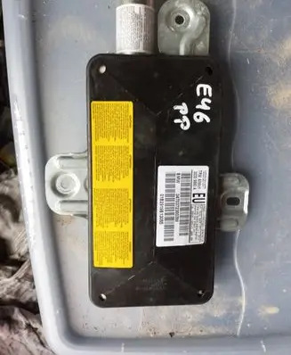 Front door airbag