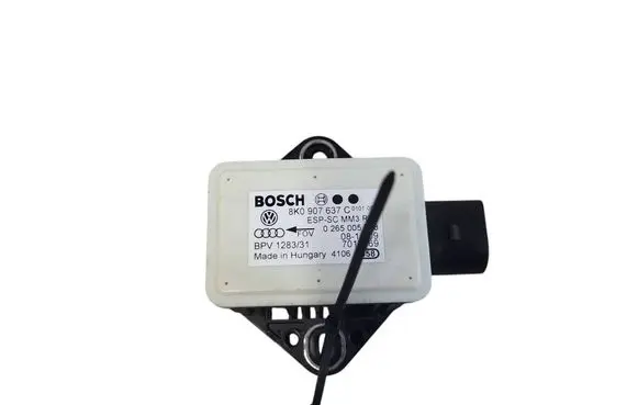 Audi A4 S4 B8 8K ESP acceleration yaw rate sensor 8K0907637C 0265005738 7017669