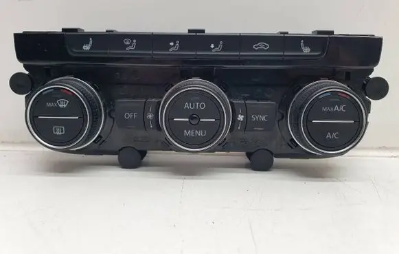 Volkswagen Golf VII Climate control/heater control trim 5G0907044CF