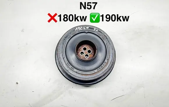 BMW 5 F10 F11 Crankshaft pulley 8511321 10289476 14060500002