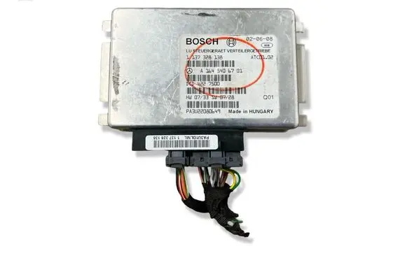Mercedes-Benz GL X164 Transfer box differential control unit 1137328138 A1645406701