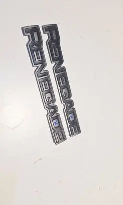 Jeep Renegade Front door emblem/model letters 520050580