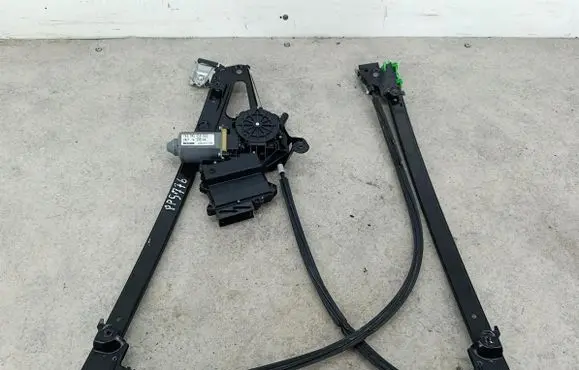 Seat Alhambra (Mk1) Front door window regulator with motor 7M39598027M3837402