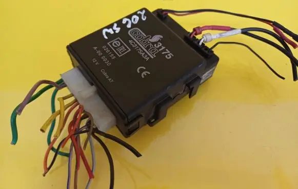 Peugeot 206 Alarm control unit/module 4C3174A3A