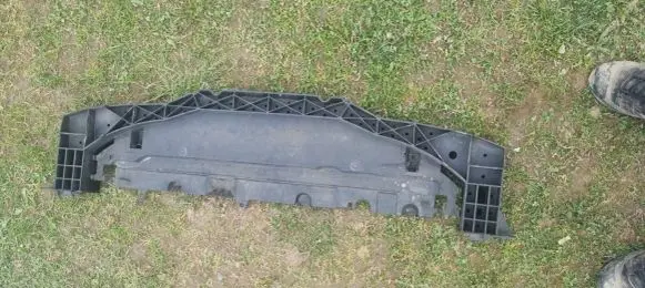 Peugeot 207 Front bumper skid plate/under tray 9649583180