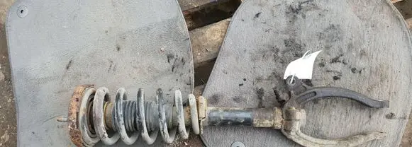 Hyundai Sonata Front shock absorber with coil spring