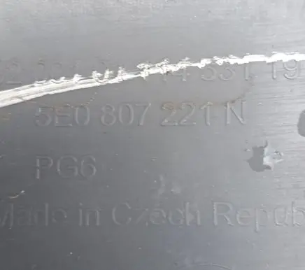 Skoda Octavia Mk3 (5E) Front bumper 5E0807221N