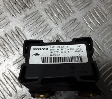 Volvo S80 ESP acceleration yaw rate sensor 6G9N14B296CA 10170103463 09W354