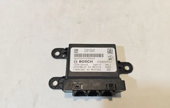 Opel Cascada Parking PDC control unit/module 22810361 0263004542 1039J00443