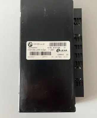 BMW 5 E60 E61 Comfort/convenience module 9157156