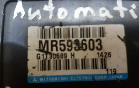 Mitsubishi Pajero Gearbox control unit/module MR593603 G1T30589H
