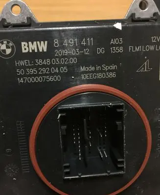 BMW X3 G01 LED ballast control module 8491411
