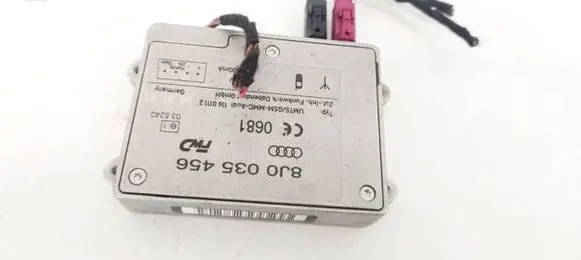 Audi A4 S4 B8 8K Antenna control unit 8J0035456