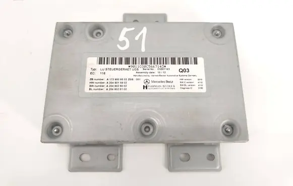Mercedes-Benz ML W166 GPS navigation control unit/module A1729009302 A2049026002