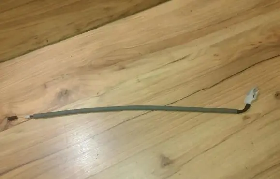 Front door cable line