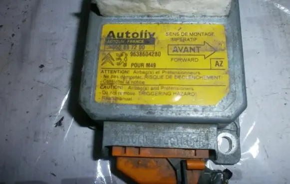 Citroen Berlingo Airbag control unit/module 550897200 9638604280