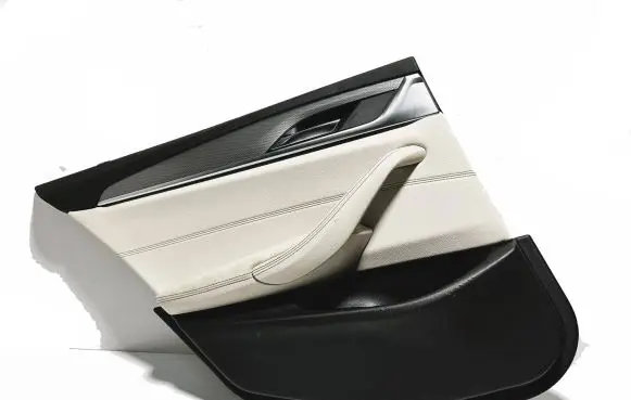 Rear door card panel trim