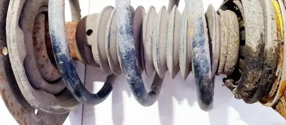 Front coil spring
