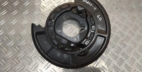 Toyota Verso Rear brake disc plate dust cover 