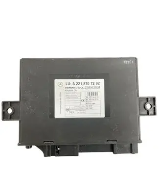 Mercedes-Benz S W221 Keyless (KESSY) go control unit/module A2218707292