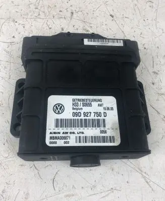 Volkswagen Touareg I Gearbox control unit/module 09d927750d
