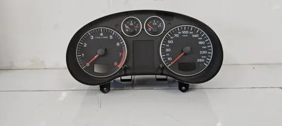 Audi A3 S3 A3 Sportback 8P Speedometer (instrument cluster) 8P0920900Q 05501243 676010256