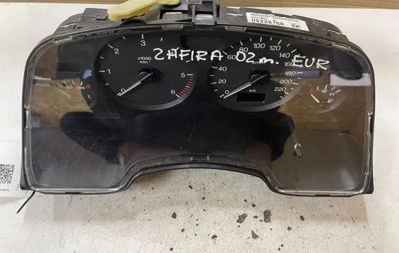 Opel Zafira A Speedometer (instrument cluster) 09228758 351185000 12560387