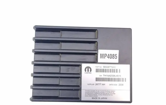 Chrysler Pacifica Sound amplifier 68338770AC 26777AH P68338770AC