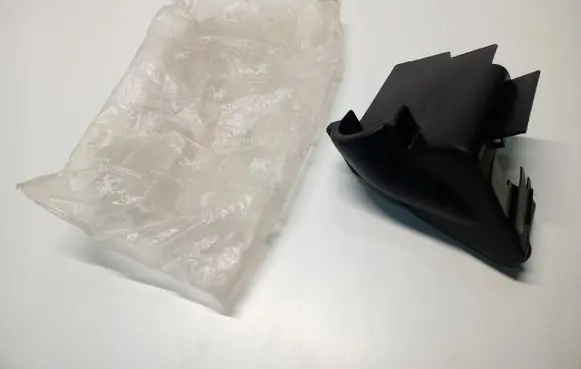 Peugeot 307 Cabin air duct channel 9646780280