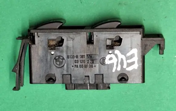 BMW 3 E46 Electric window control switch 61318381514