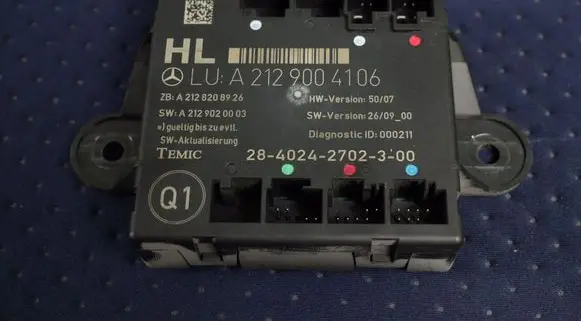 Audi A5 8T 8F Door control unit/module A2128208926 A2129020003