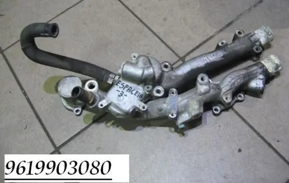 Renault Espace III Thermostat/thermostat housing 9619903080