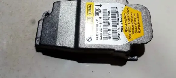 BMW 5 E60 E61 Airbag control unit/module 65779172019 2204431-36