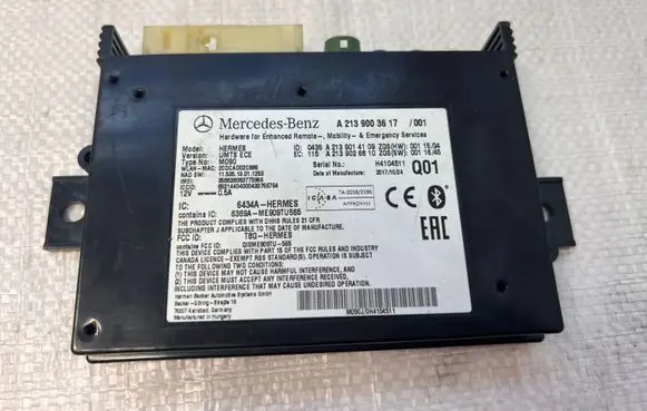 Mercedes-Benz C W205 Other control units/modules A2139003617
