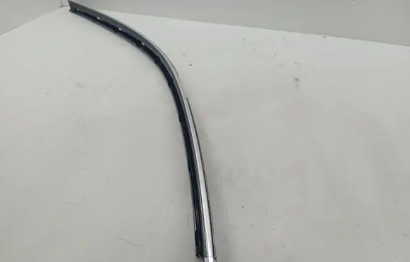 Front door glass trim molding