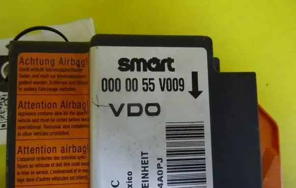 Smart ForTwo I Airbag control unit/module 0000055V009
