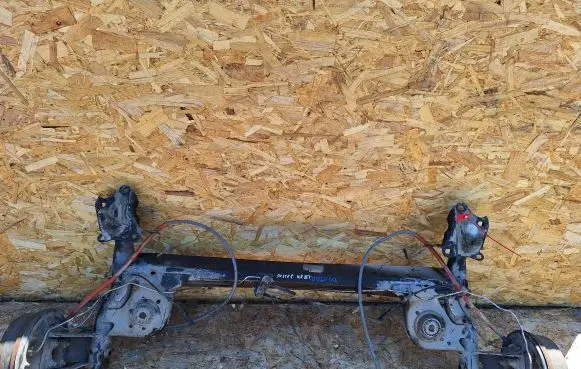 Rear axle beam