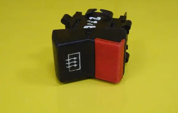 Fiat 125p Windscreen/window heater switch