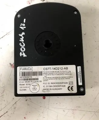 Ford Focus Bluetooth control unit module CS7T14D212AB