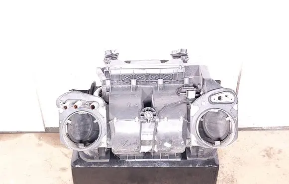 Interior heater climate box assembly
