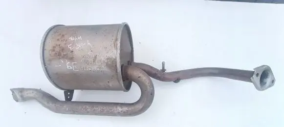 Toyota Yaris Muffler ending 