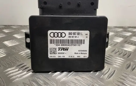 Audi A4 S4 B8 8K Hand brake control module 8K0907801L 8K0907801J