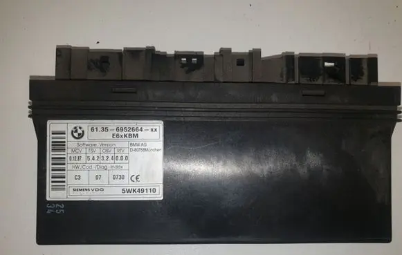 BMW 5 E60 E61 Comfort/convenience module 6952664