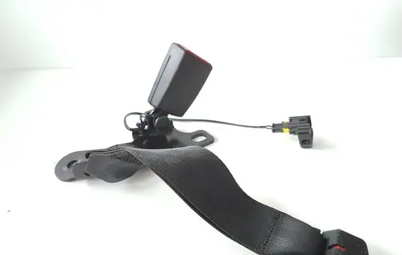 Middle seatbelt buckle (rear)