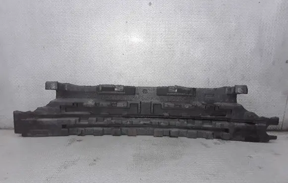 Front bumper foam support bar