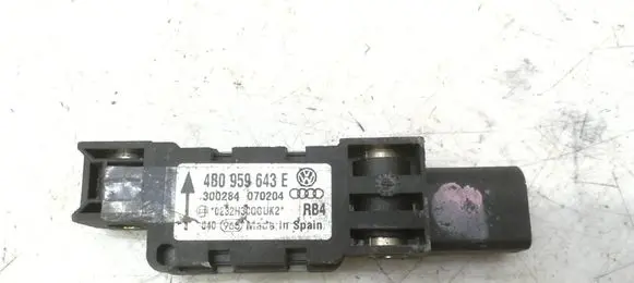Airbag deployment crash/impact sensor