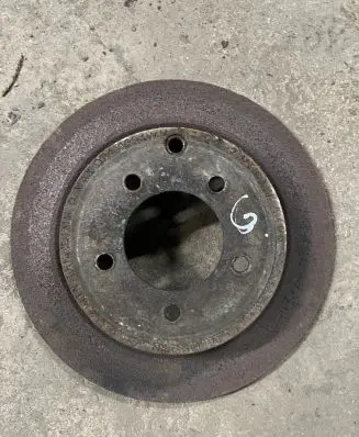 Jeep Patriot Rear brake disc