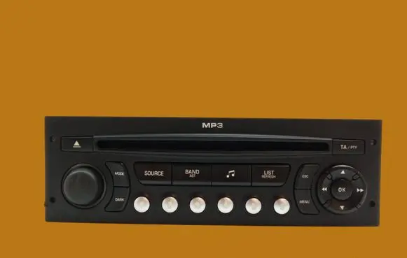 Peugeot 207 Radio/CD/DVD/GPS head unit 96643698XT