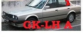 BMW 3 E30 Rear vent window glass 43R000981
