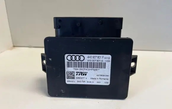 Audi A6 S6 C7 4G Hand brake control module 4H0907801F 4H0907801A